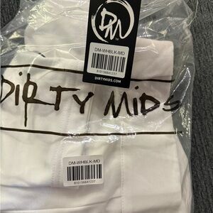 Dirty Mids White Baseball Pants